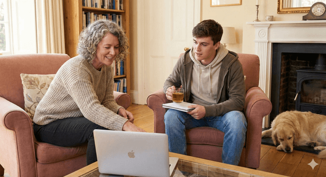 Family educational planning session